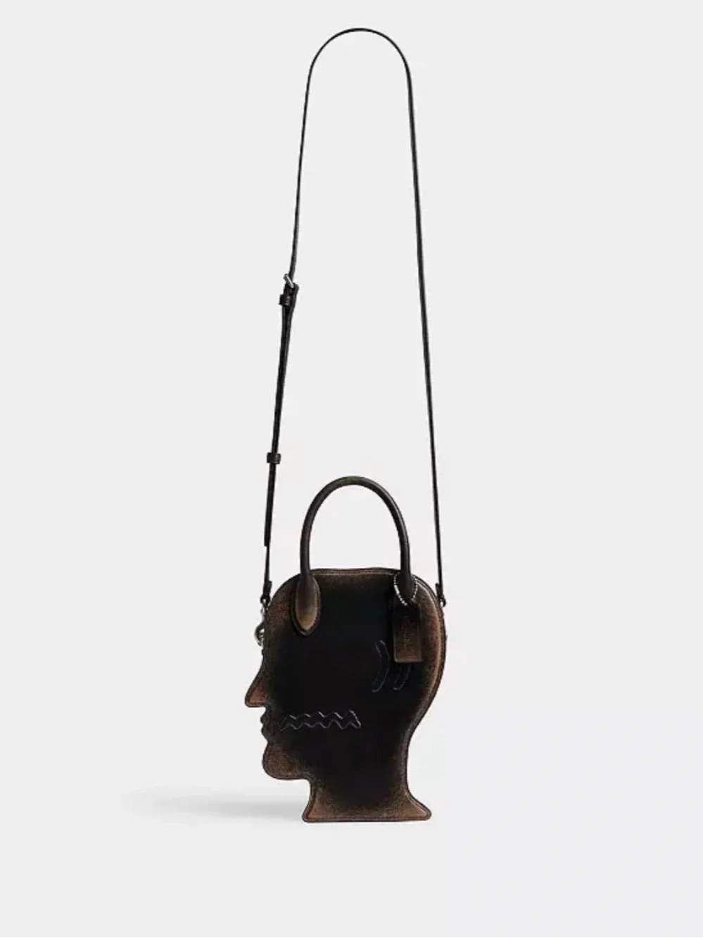 Coach x Brain Dead Logohead Bag in Loved Leather NWT